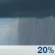 Wednesday: A slight chance of rain showers between 11am and 5pm. Partly sunny, with a high near 77. Wednesday: Slight Chance Rain Showers